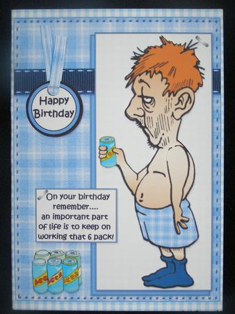Bert is Working on His 6 Pack by Susan Smith
