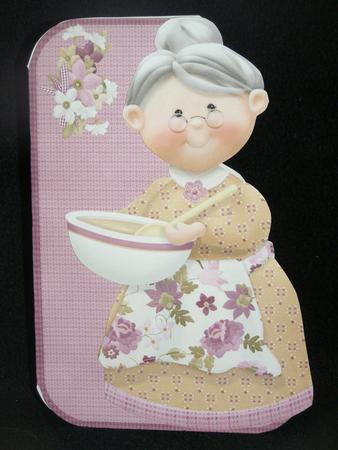 Gran is Baking, Shaped Card Mini Kit by Susan Smith