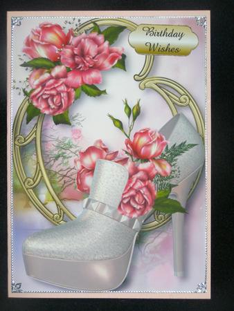 Stunning Shoes - the Paris Collection - Glory Roses by Susan Smith