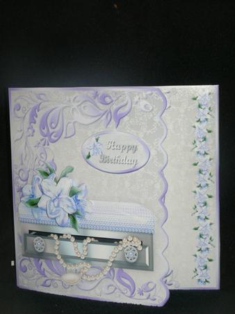Jewellery Box Side Scallop Card Mini Kit by Susan Smith