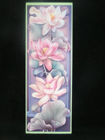 Large Dl Gorgeous Lotus Flowers Mini Kit by Susan Smith