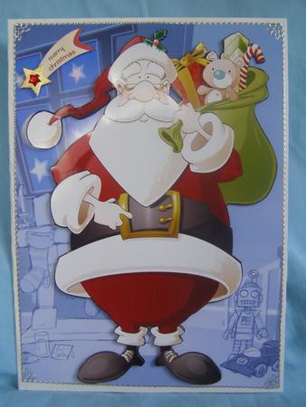 Santa Dude Ii A4. by Susan Smith