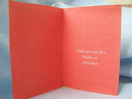 With Our Very Best Wishes at Christmas Trim to Size to Suit by Susan Smith