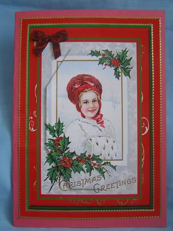 Christmas Girl in the Snow by Susan Smith