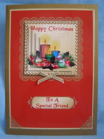 Christmas Candles - to a Special Friend by Susan Smith