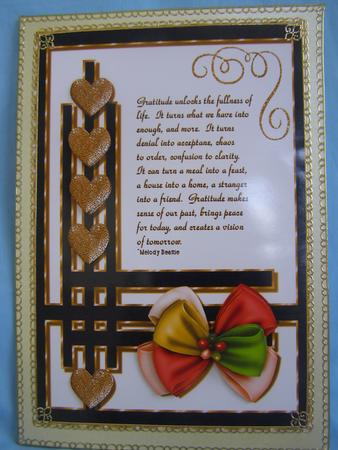 Visions of Tomorrow Card Topper by Susan Smith