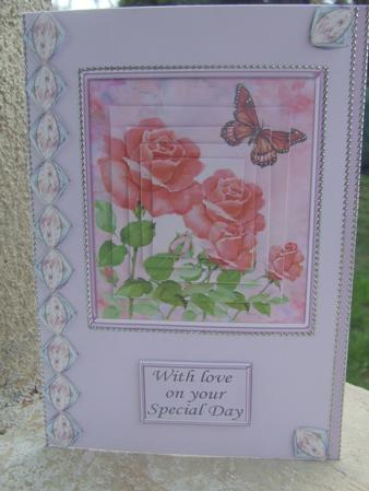 Pink Roses and Jewels by Susan Smith