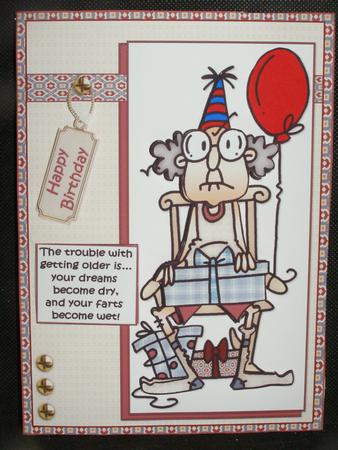 Gus the Trouble with Getting Older Insert by Susan Smith