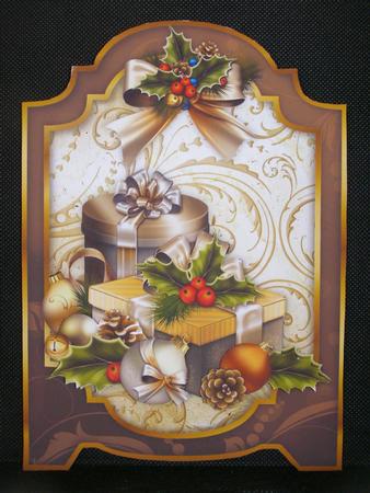 Holiday Gifts Screen Card by Susan Smith