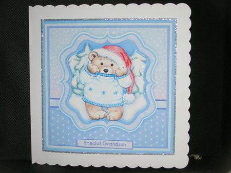 'tis the Season for Christmas Sweaters Male Christmas Card by Susan Smith
