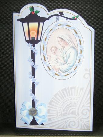 Mother Mary 3D Opening Sign Card Mini Kit by Susan Smith