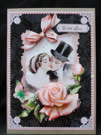 Must Be Love Card Front by Susan Smith