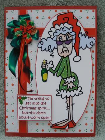Stella Getting Into the Christmas Spirit Quick Card by Susan Smith