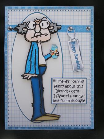 Gus There's Nothing Funny About This Card by Susan Smith