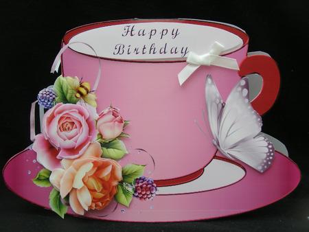 Floral Teacup Mini Kit by Susan Smith