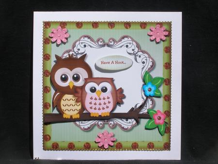 Quick Card Cute Owls by Susan Smith