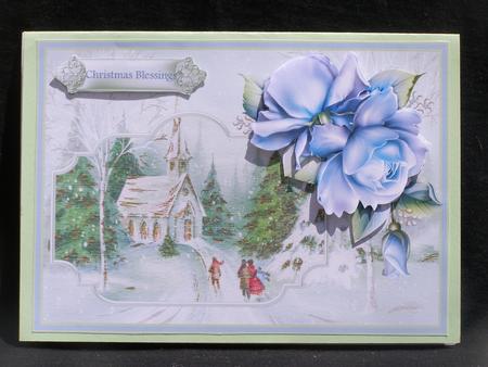 Going to Church at Christmas Card by Susan Smith