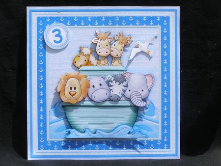 Animal Ark Birthday Ages Baby Christening Boy Mini Kit by Susan Smith