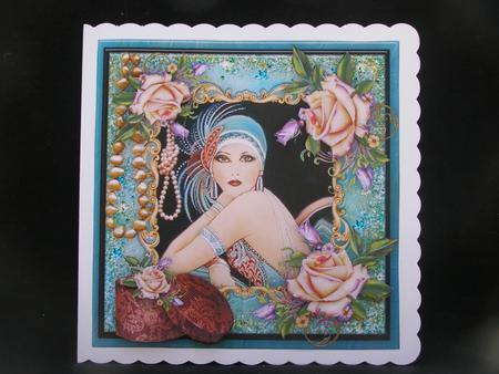 Stunning Flapper Lady by Susan Smith