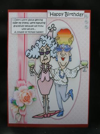 Stella and Edna Maturing Gracefully by Susan Smith