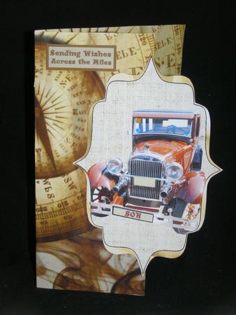 Bracket Front Vintage Driving by Susan Smith