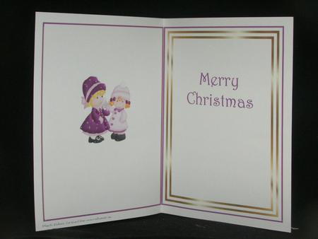 Winter Kids Bottom Stacker Insert by Susan Smith
