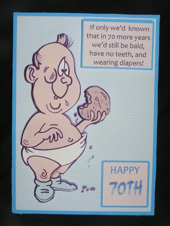 70th Birthday Baby by Susan Smith