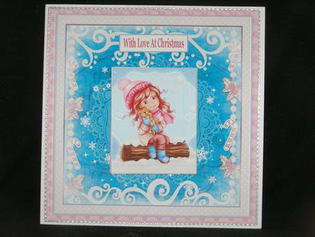 Christmas Cuddles Pyramid Mini Kit by Susan Smith