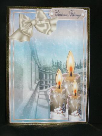 Beautiful Golden Candle's by Susan Smith