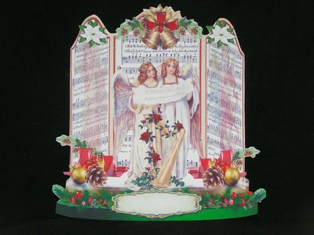 Hark the Herald Angels Sing, Pyramage Shaped Mini Kit by Susan Smith