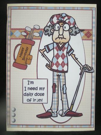 Gus Needs His Golf Quick Card by Susan Smith
