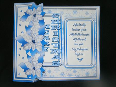 Fbp Blue Poinsettias by Susan Smith