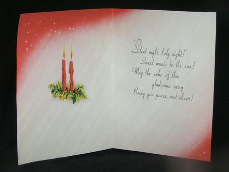 Carols and Candles Insert by Susan Smith
