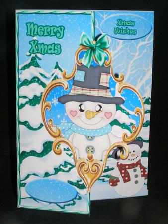 Mini Kit - Snowman- Over the Edge #6 by Susan Smith