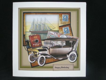 Male Car Vintage Ford by Susan Smith