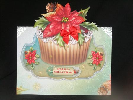 Christmas Cupcake by Susan Smith