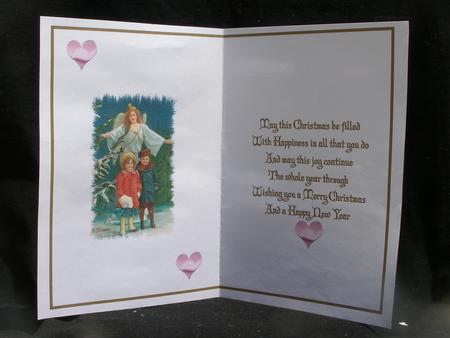 Christmas Vintage in the Snow Insert by Susan Smith