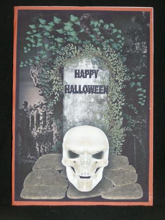 3D Skull Embellishment with Card Front by Susan Smith