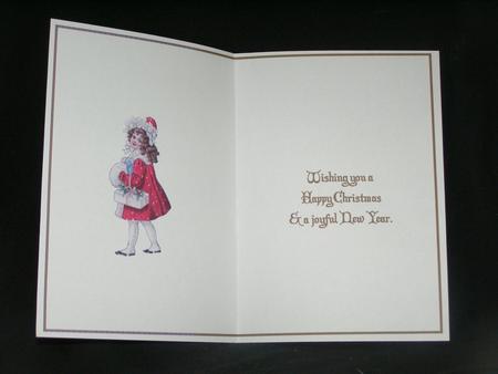 Christmas Girl in Red Insert 1 by Susan Smith