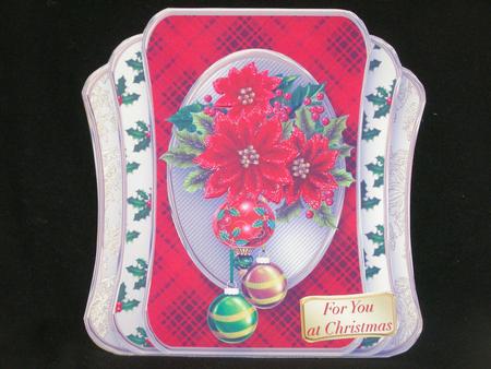 Baubles and Holly Three Layer Card Mini Kit by Susan Smith