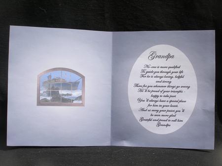 Shipwreck Insert - Grandpa by Susan Smith
