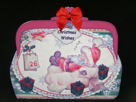 Napping Santa - Wallet Mini Kit by Susan Smith