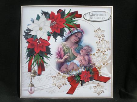8x8 Blessed Nativity Gold Mini Kit by Susan Smith