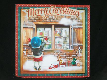 Merry Christmas Cardtopper 501 by Susan Smith