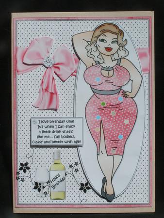 Foxy Mama Enjoys Her Birthday Quick Card by Susan Smith