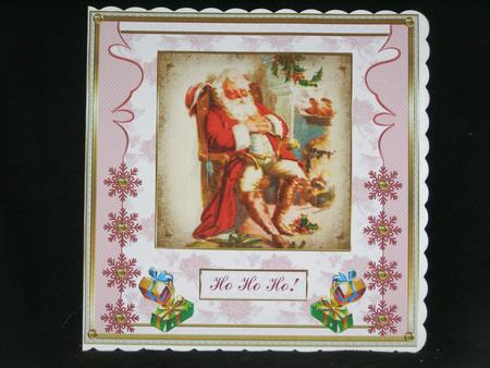 Vintage Father Christmas Mini Kit by Susan Smith