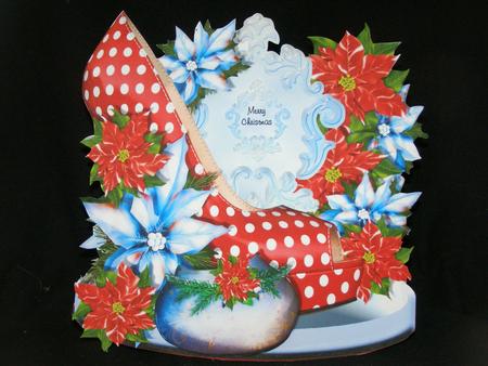 Christmas Shoe Contrasting - Ice & Fire by Susan Smith