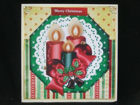 Country Christmas Candles by Susan Smith