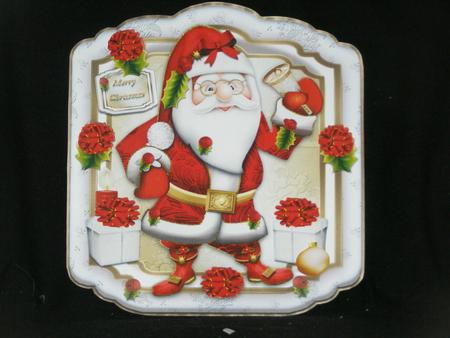 Cute Santa Wish You Merry Christmas by Susan Smith