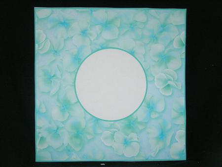 Hydrangea Flowers Green Insert 8x8 by Susan Smith